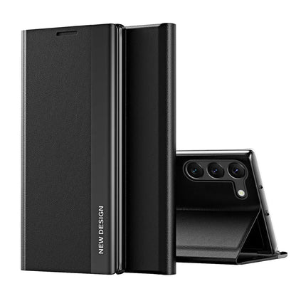 Galaxy S24/ S24 Plus/ S24 Ultra - Magnetische Hülle Flip mit Display Schutz, Stoßfest - Top Hüllen