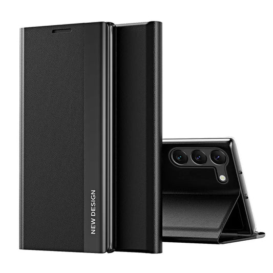 Galaxy S24/ S24 Plus/ S24 Ultra - Magnetische Hülle Flip mit Display Schutz, Stoßfest - Top Hüllen