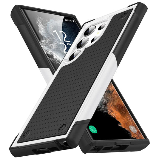 Galaxy S24/ S24 Plus/ S24 Ultra - Schutz Bumper Hülle PC TPU Rüstung - Top Hüllen