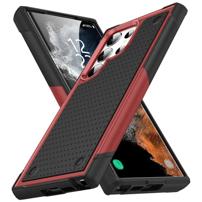 Galaxy S24/ S24 Plus/ S24 Ultra - Schutz Bumper Hülle PC TPU Rüstung - Top Hüllen