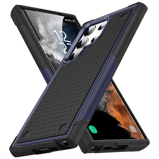 Galaxy S24/ S24 Plus/ S24 Ultra - Schutz Bumper Hülle PC TPU Rüstung - Top Hüllen