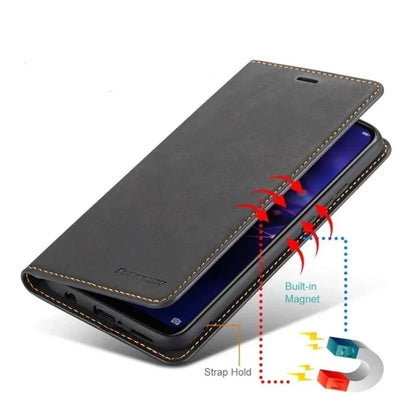 Galaxy S25/ S25 Plus/ S25 Ultra - Klapp Flip Schutz Hülle mit Kartenfach - Top Hüllen