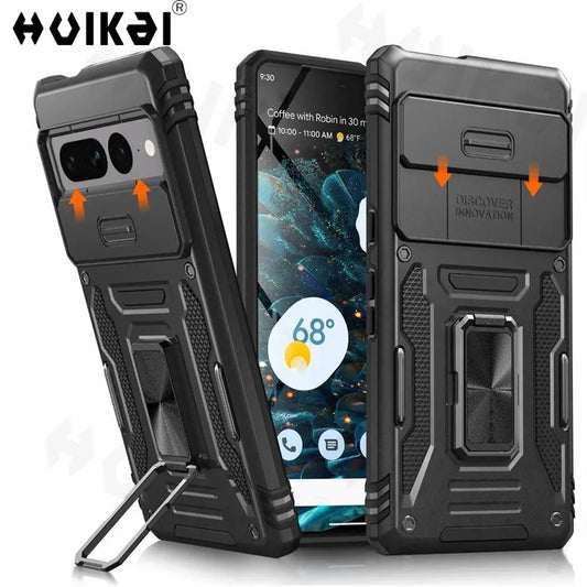 Goodle Pixel 7/ 7 Pro/ 7 A/ 8/ 8 Pro - Ganzkörper Robuste Militärische Hülle Bumüer - Top Hüllen