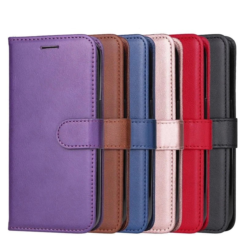 Google Pixel 7/ 7 Pro/ 7 A/ 8/ 8 A/ 8 Pro - PU Lederoptik Brieftasche Schutz Hülle mit Kartenfach, Clip - Top Hüllen