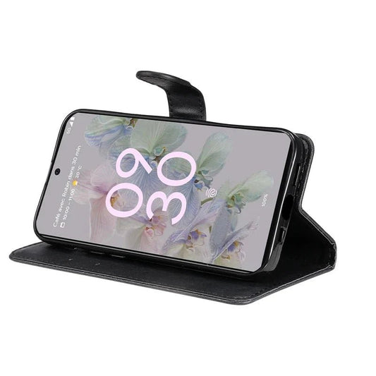 Google Pixel 7/ 7 Pro/ 7 A/ 8/ 8 A/ 8 Pro - PU Lederoptik Brieftasche Schutz Hülle mit Kartenfach, Clip - Top Hüllen
