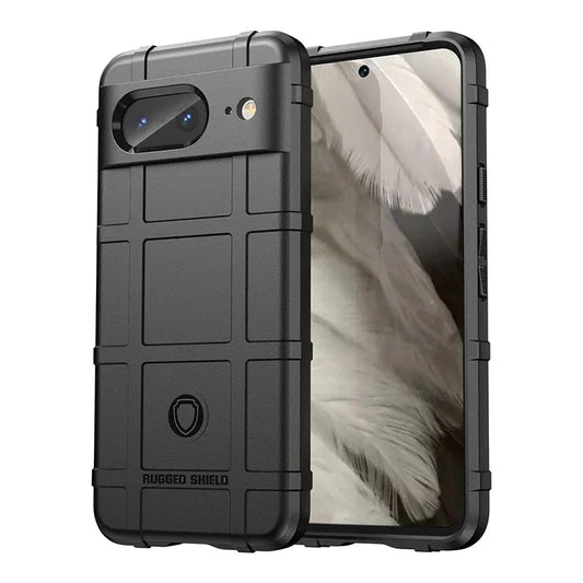 Google Pixel 7/ 7 Pro/ 7 A/ 8/ 8 A/ 8 Pro - Robuste Schild Schutz Hülle, Bumper Protect Kratzfest, Stoßfest - Top Hüllen