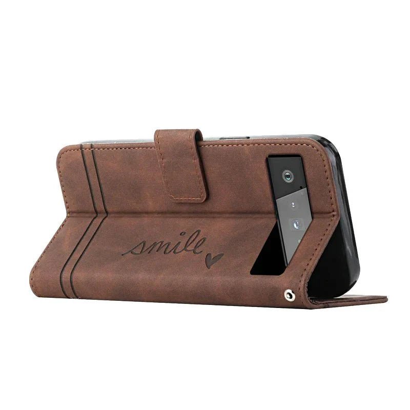 Google Pixel 7/ 7 Pro/ 7 A/ 8/ 8 Pro - Brieftasche Schutz Hülle mit Kartenfach, Stoßfest - Top Hüllen