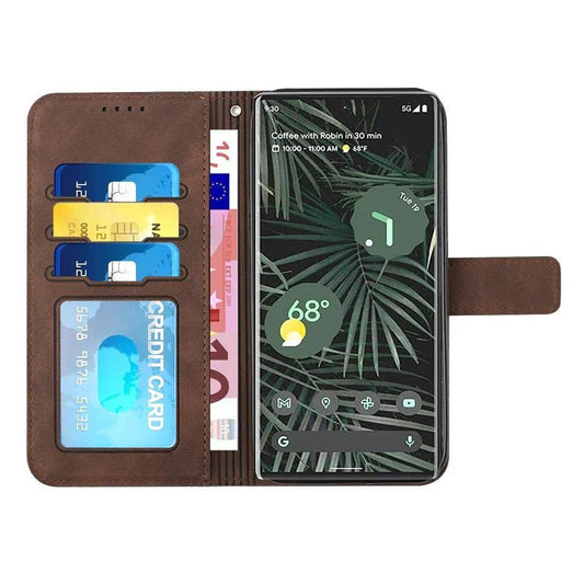 Google Pixel 7/ 7 Pro/ 7 A/ 8/ 8 Pro - Brieftasche Schutz Hülle mit Kartenfach, Stoßfest - Top Hüllen