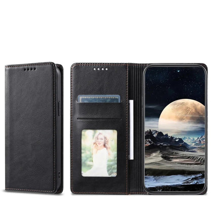 Google Pixel 7/ 7 Pro/ 7 A/ 8/ 8 Pro - PU Lederoptik Schutz Hülle mit Kartenfach, Brieftasche - Top Hüllen
