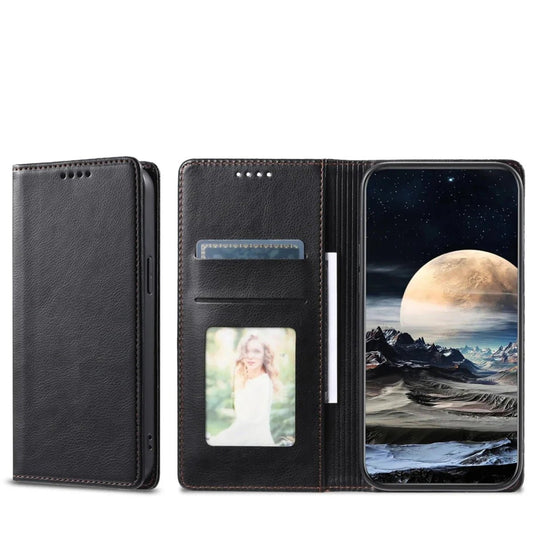Google Pixel 7/ 7 Pro/ 7 A/ 8/ 8 Pro - PU Lederoptik Schutz Hülle mit Kartenfach, Brieftasche - Top Hüllen