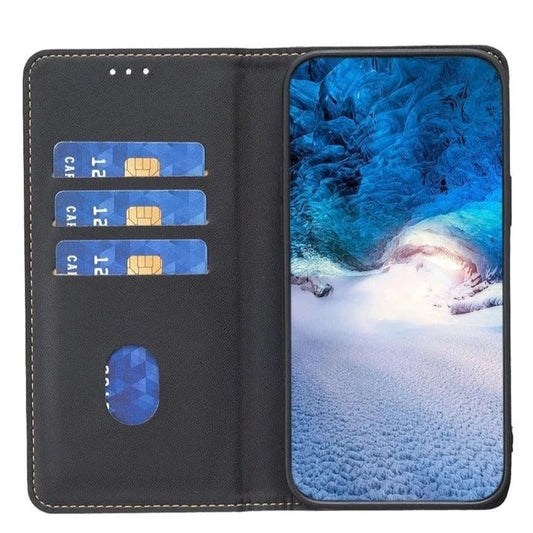 Google Pixel 7/ 7 Pro/ 7 A/ 8/ / 8 Pro - PU Lederoptik Schutz Hülle mit Kartenfach, Stoßfest - Top Hüllen