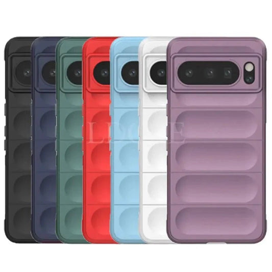 Google Pixel 7/ 7 Pro/ 7 A/ 8/ 8 Pro - Silikon Schutz Hülle, Bumper Stoßfest - Top Hüllen