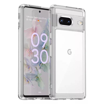 Google Pixel 7/ 7 Pro/ 7 A/ 8/ 8 Pro - Stoßfeste Transparente Schutz Hülle, Kratz und Stoßfest - Top Hüllen