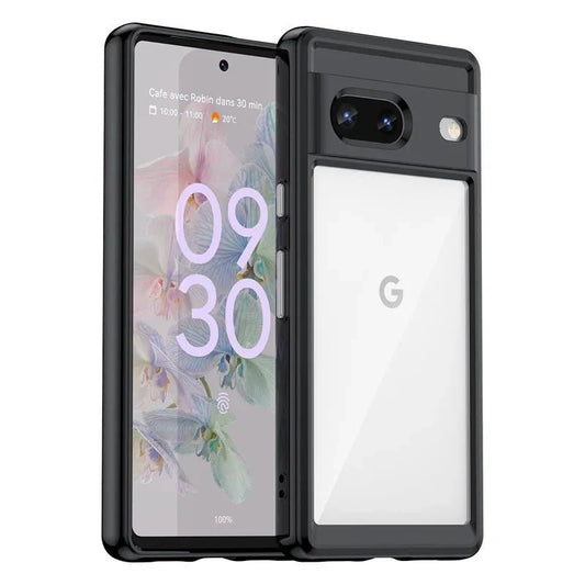 Google Pixel 7/ 7 Pro/ 7 A/ 8/ 8 Pro - Stoßfeste Transparente Schutz Hülle, Stoßfest - Top Hüllen