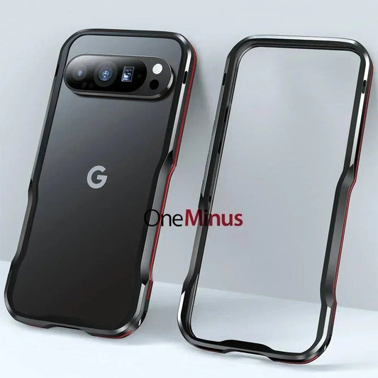 Google Pixel 9/ 9 Pro/ 9 Pro XL - Aluminium Metall Rahmen Schutz Hülle - Top Hüllen