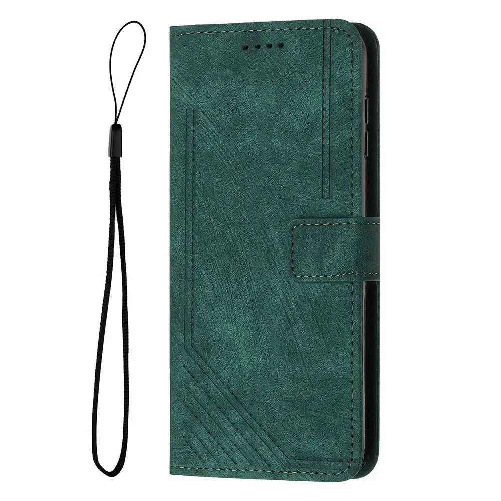 Google Pixel 9/ 9 Pro/ 9 Pro XL - Elegante Klapp Schutz Hülle, Magnetischer Clip, Kartenfach - Top Hüllen