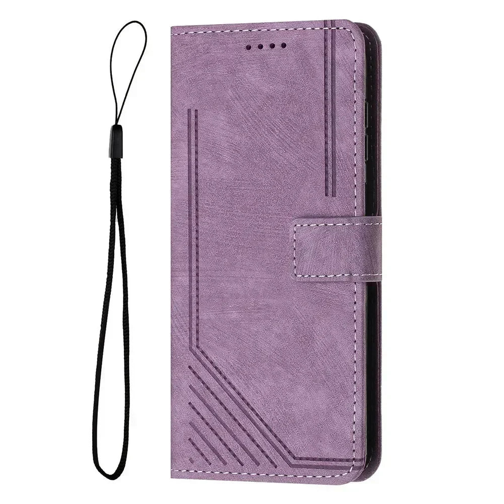 Google Pixel 9/ 9 Pro/ 9 Pro XL - Elegante Klapp Schutz Hülle, Magnetischer Clip, Kartenfach - Top Hüllen