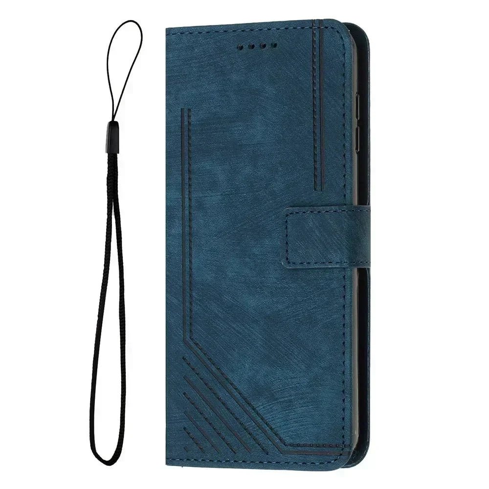 Google Pixel 9/ 9 Pro/ 9 Pro XL - Elegante Klapp Schutz Hülle, Magnetischer Clip, Kartenfach - Top Hüllen