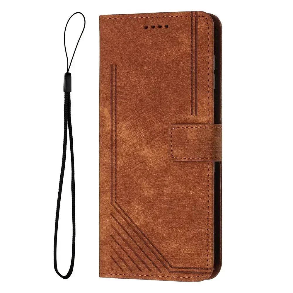 Google Pixel 9/ 9 Pro/ 9 Pro XL - Elegante Klapp Schutz Hülle, Magnetischer Clip, Kartenfach - Top Hüllen