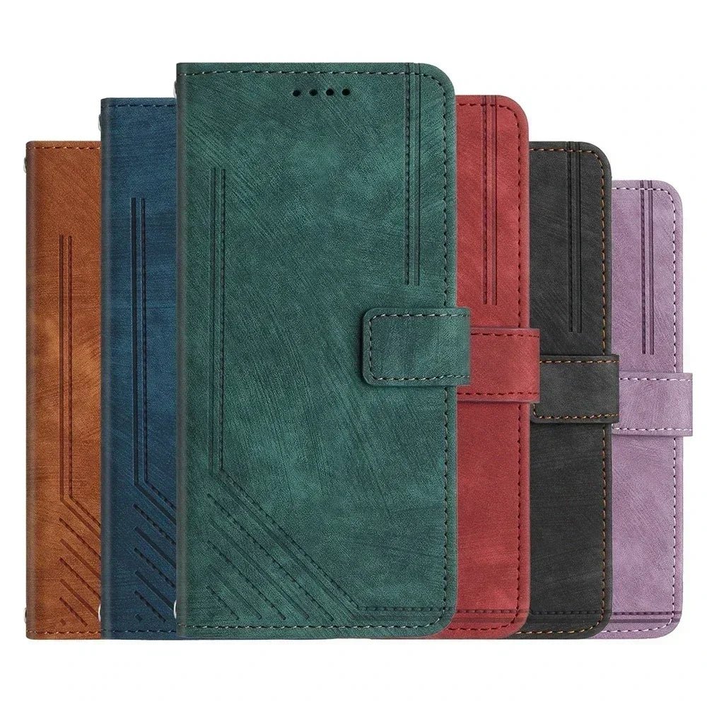 Google Pixel 9/ 9 Pro/ 9 Pro XL - Elegante Klapp Schutz Hülle, Magnetischer Clip, Kartenfach - Top Hüllen