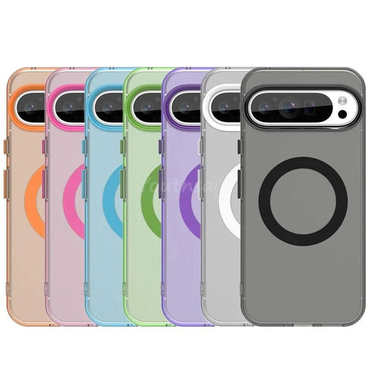 Google Pixel 9/ 9 Pro/ 9 Pro XL - MagSafe Schutz Hülle, Stoßfest - Top Hüllen