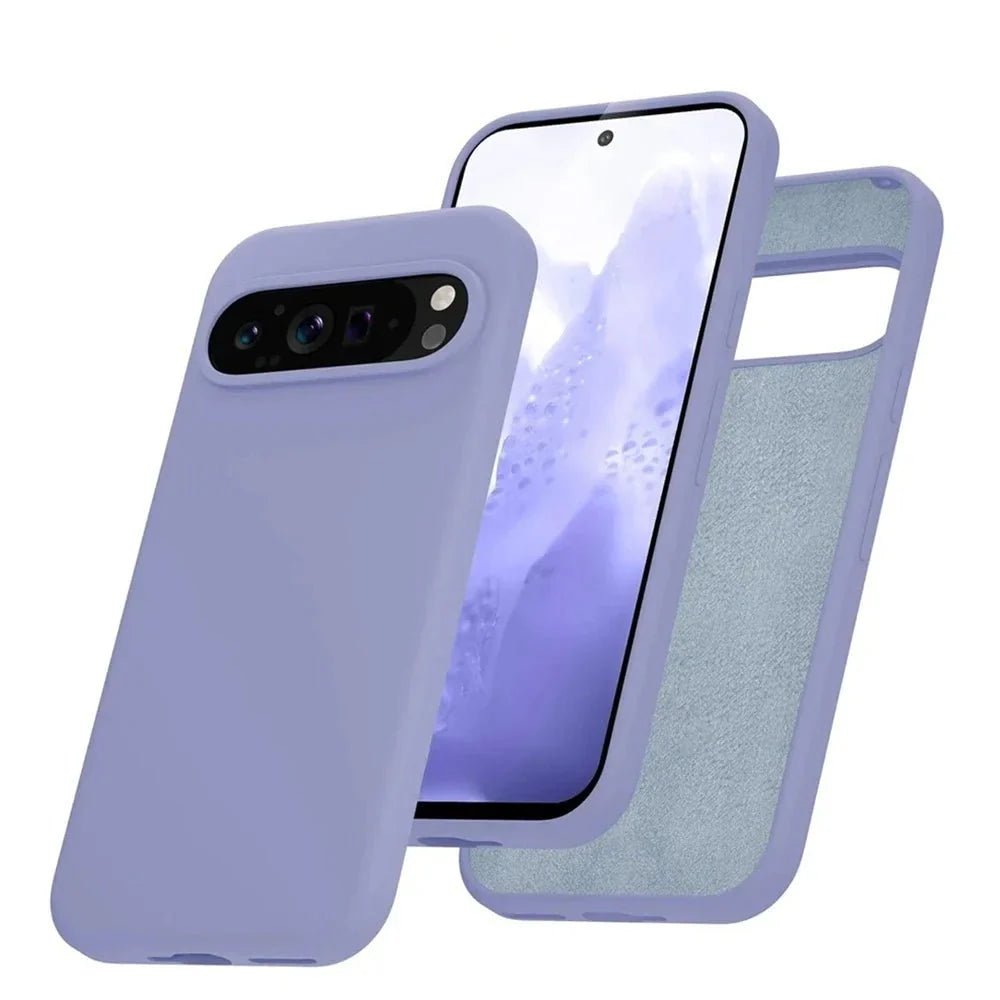 Google Pixel 9/ 9 Pro/ 9 Pro XL - Silikon Schutz Hülle, Stoßfest, Weich - Top Hüllen