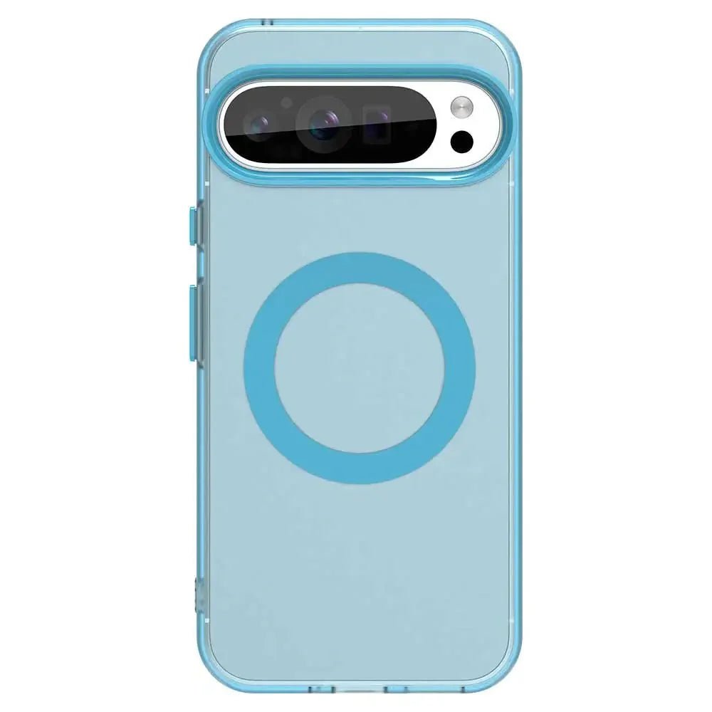 Google Pixel 9/ 9 Pro/ 9 Pro XL - Transparente MagSafe Schutz Hülle, Stoßfest - Top Hüllen