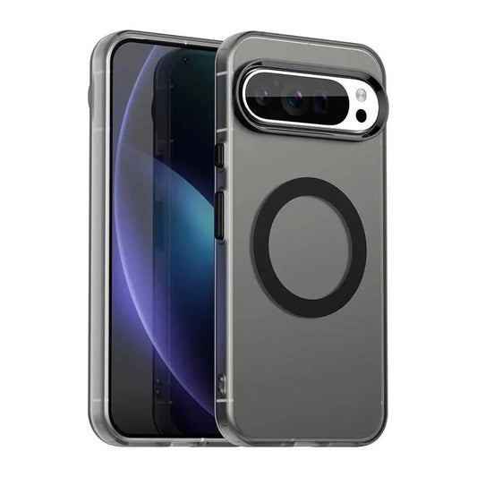 Google Pixel 9/ 9 Pro/ 9 Pro XL - Transparente MagSafe Schutz Hülle, Stoßfest - Top Hüllen