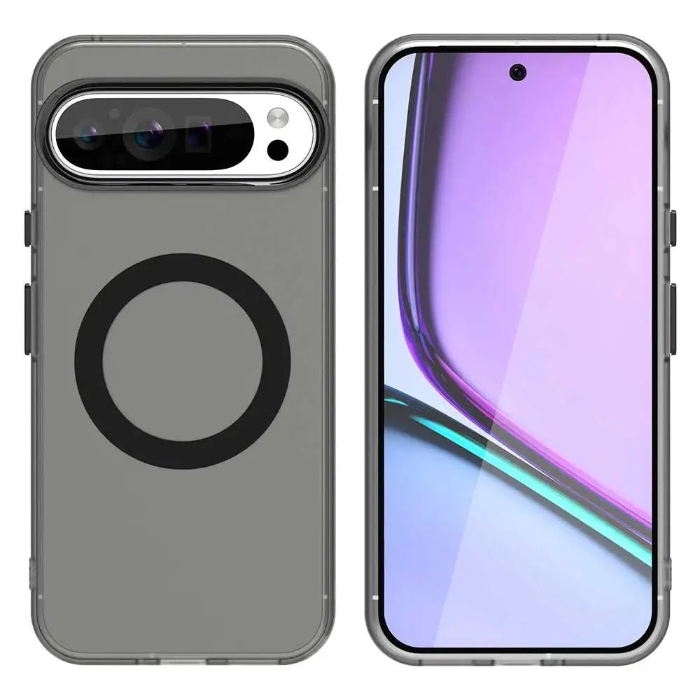 Google Pixel 9/ 9 Pro/ 9 Pro XL - Transparente MagSafe Schutz Hülle, Stoßfest - Top Hüllen