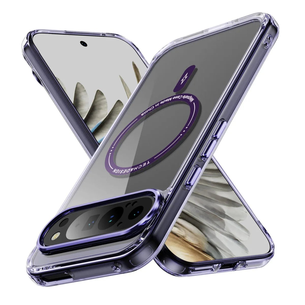 Google Pixel 9/ 9 Pro/ 9 Pro XL - Transparente MagSafe Schutz Hülle - Top Hüllen