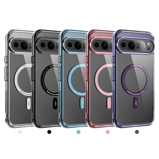 Google Pixel 9/ 9 Pro/ 9 Pro XL - Transparente MagSafe Schutz Hülle - Top Hüllen