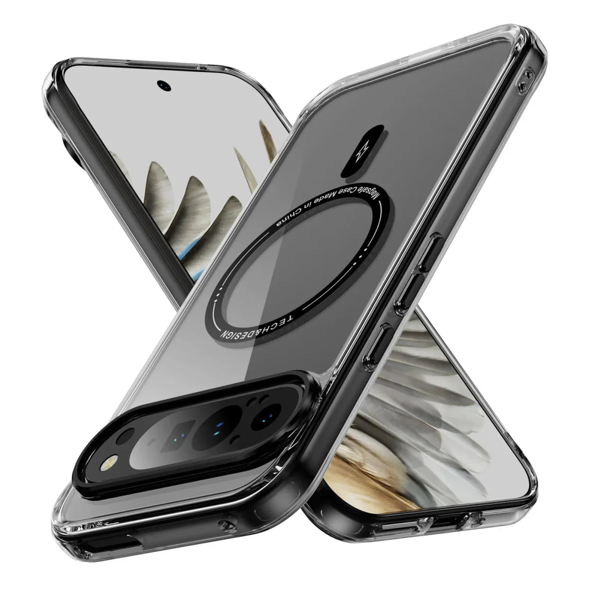 Google Pixel 9/ 9 Pro/ 9 Pro XL - Transparente MagSafe Schutz Hülle - Top Hüllen