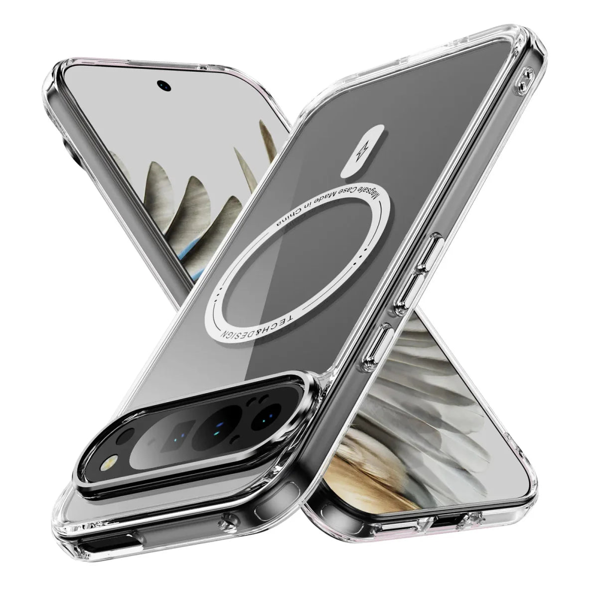 Google Pixel 9/ 9 Pro/ 9 Pro XL - Transparente MagSafe Schutz Hülle - Top Hüllen