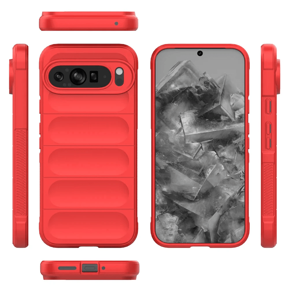 Google Pixel 9 / 9Pro/ 9 Pro XL - Silikon Schutz Hülle, Stoßfest, Staubdicht - Top Hüllen