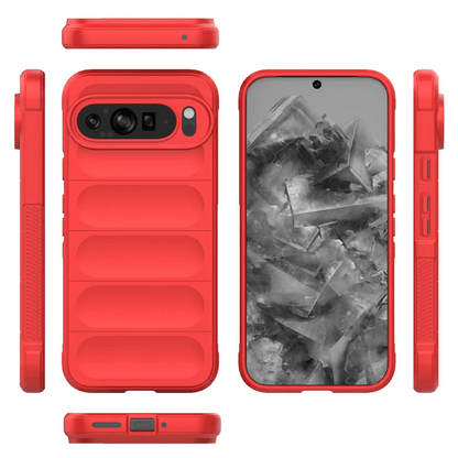 Google Pixel 9 / 9Pro/ 9 Pro XL - Silikon Schutz Hülle, Stoßfest, Staubdicht - Top Hüllen