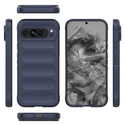 Google Pixel 9 / 9Pro/ 9 Pro XL - Silikon Schutz Hülle, Stoßfest, Staubdicht - Top Hüllen