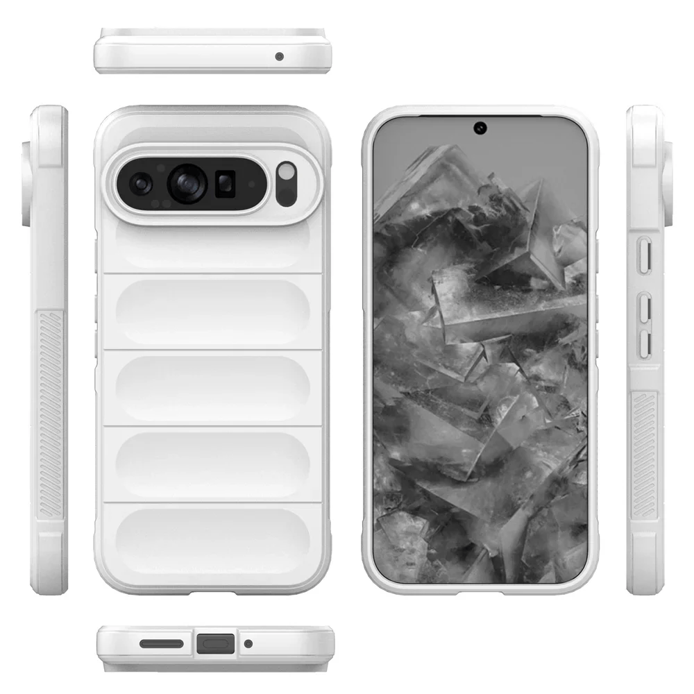 Google Pixel 9 / 9Pro/ 9 Pro XL - Silikon Schutz Hülle, Stoßfest, Staubdicht - Top Hüllen