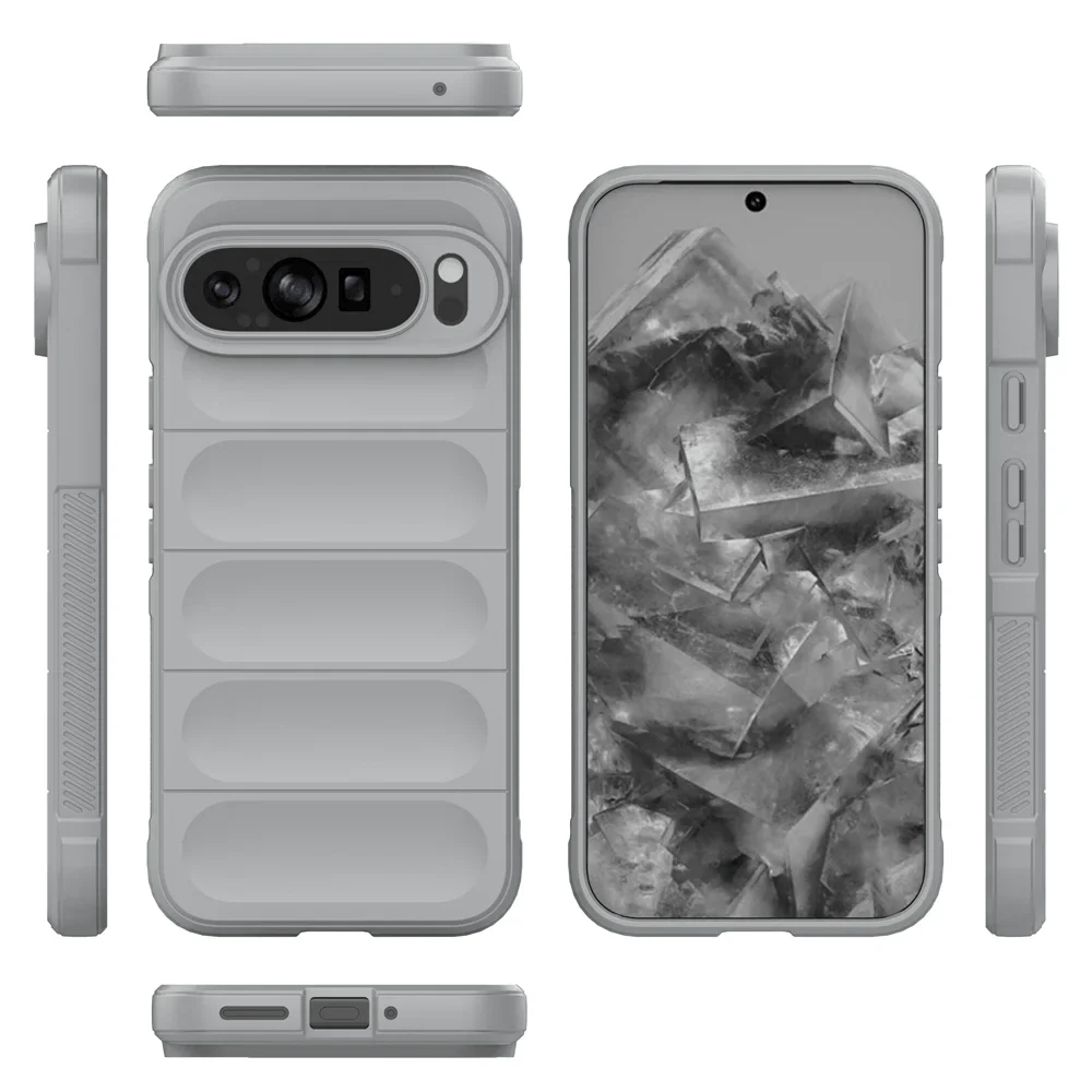 Google Pixel 9 / 9Pro/ 9 Pro XL - Silikon Schutz Hülle, Stoßfest, Staubdicht - Top Hüllen