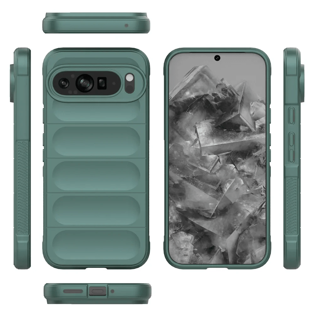 Google Pixel 9 / 9Pro/ 9 Pro XL - Silikon Schutz Hülle, Stoßfest - Top Hüllen