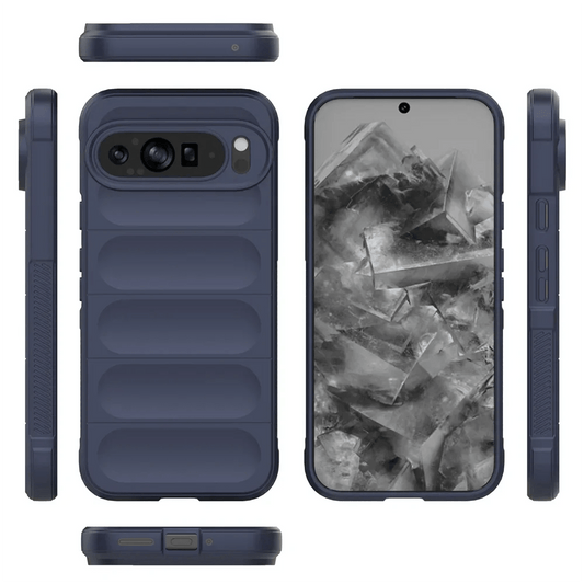 Google Pixel 9 / 9Pro/ 9 Pro XL - Silikon Schutz Hülle, Stoßfest - Top Hüllen