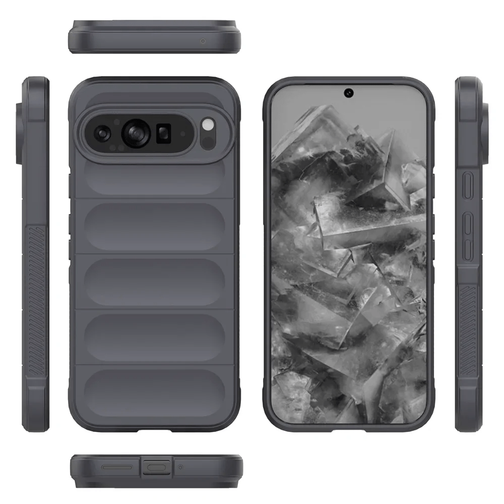 Google Pixel 9 / 9Pro/ 9 Pro XL - Silikon Schutz Hülle, Stoßfest - Top Hüllen