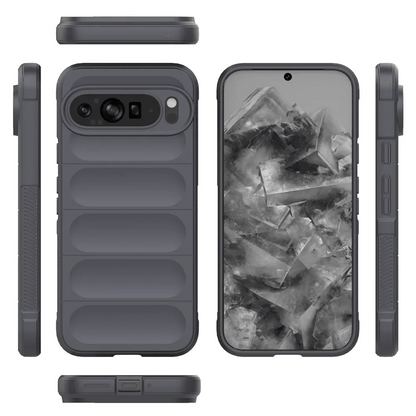 Google Pixel 9 / 9Pro/ 9 Pro XL - Silikon Schutz Hülle, Stoßfest - Top Hüllen