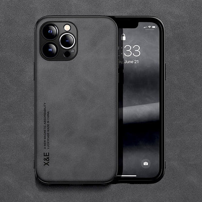 iPhone 13/ Mini/ Pro/ Pro Max - Lederoptik Handy Hülle - Top Hüllen