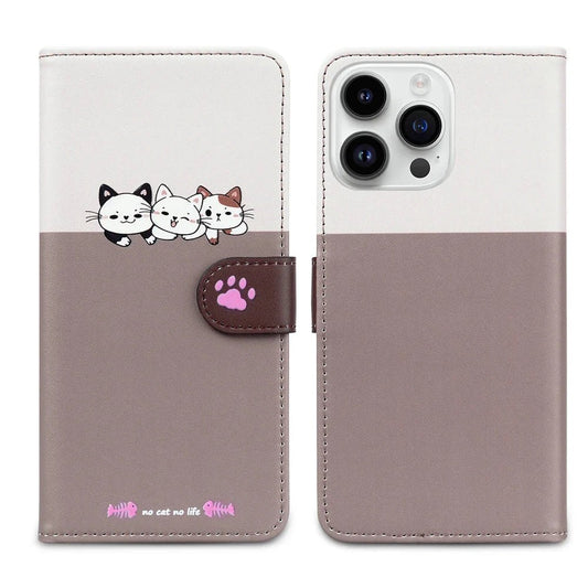 iPhone 13/ Pro/ Pro Max - PU Lederoptik Schutz Hülle, Kartenfach, Süß für Kinder Stoßfest - Top Hüllen