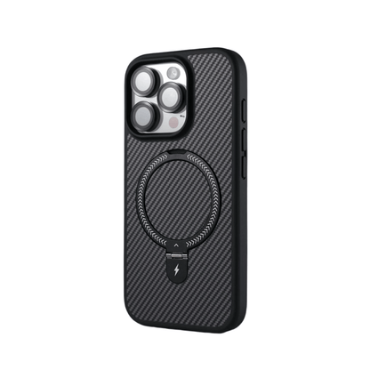 iPhone 14/ Pro/ Plus/ Pro Max - Carbon Fiber MagSafe Schutz Hülle - Top Hüllen
