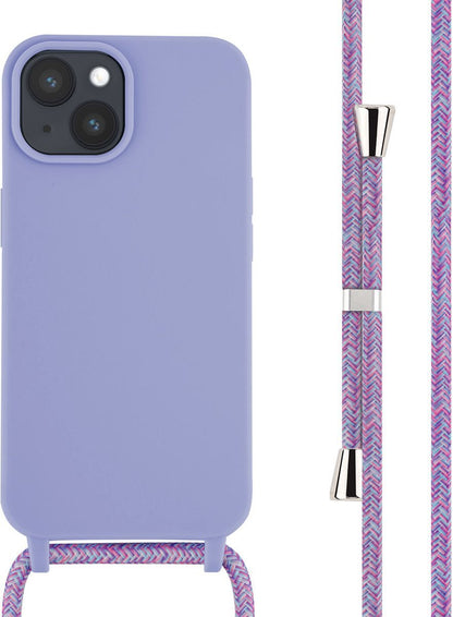 iPhone 14/ Pro/ Plus/ Pro Max - Cross Body Trend TPU Hülle mit Umhänge Kette, Trageband, Kordel - Top Hüllen
