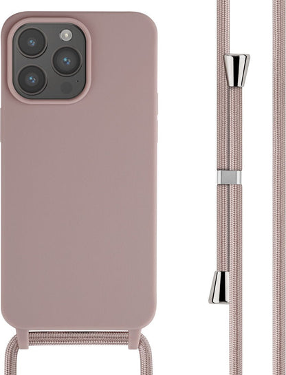 iPhone 14/ Pro/ Plus/ Pro Max - Cross Body Trend TPU Hülle mit Umhänge Kette, Trageband, Kordel - Top Hüllen