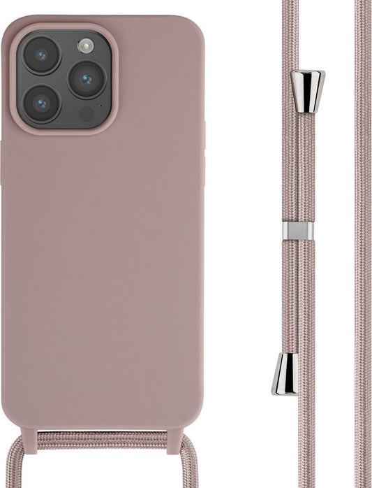 iPhone 14/ Pro/ Plus/ Pro Max - Cross Body Trend TPU Hülle mit Umhänge Kette, Trageband, Kordel - Top Hüllen