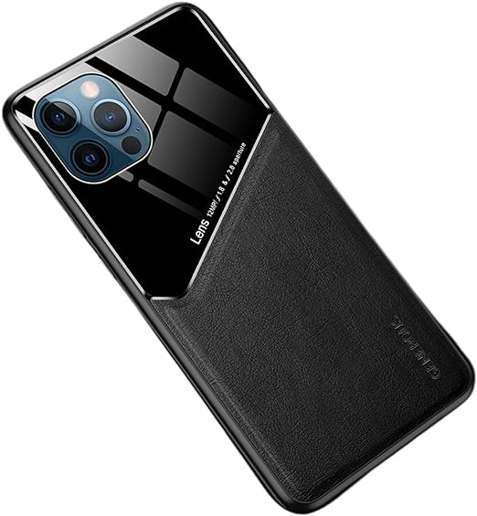 iPhone 14/ Pro/ Plus/ Pro Max - Elegante Pu Lederoptik Magnetische Hülle - Top Hüllen