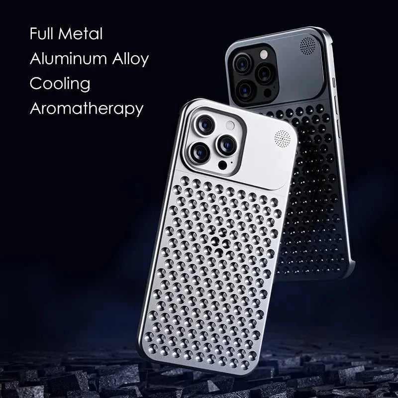 iPhone 14/ Pro/ Plus/ Pro Max - Metall Hülle Aluminium Stoßfester Schutz - Top Hüllen